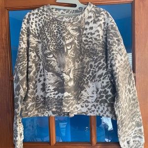 All Saints sweatshirt with tiger face
